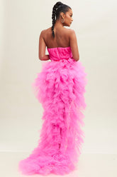 Hot Pink Pretty Little Tulle Dress